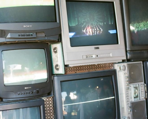 TV Wall | Nikon FE2 | 09.23.21